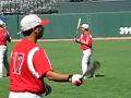 SF AAA Championship Baseball Game 2010  Pre Game warmups