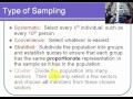 Sampling and Data