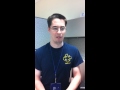 Audition: Chris Cox, Graduation Speech 1/3 -