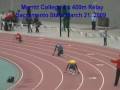 Merritt College 4 x 400m at Sacramento State on March 21, 2009