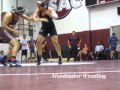 Mt SAC College Wrestling Duels 2012 - Santa Ana College vs Mt San Antonio College: 197 Pounds