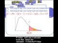 Chi Squared Test for Independence Find the P Value given the c2