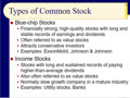 Chapter 05 - Slides 75-85 - Types of Stocks, Growth versus Value, and Market Capitalization - Spring 2020